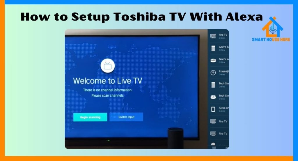 How to Setup Toshiba TV With Alexa